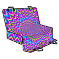 Dizzy Spiral Moving Optical Illusion Pet Car Back Seat Cover
