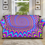 Dizzy Spiral Moving Optical Illusion Sofa Protector