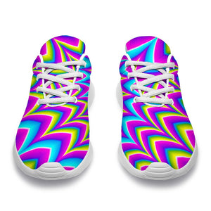 Dizzy Spiral Moving Optical Illusion Sport Shoes GearFrost