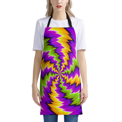 Dizzy Vortex Moving Optical Illusion Apron