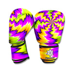 Dizzy Vortex Moving Optical Illusion Boxing Gloves