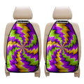 Dizzy Vortex Moving Optical Illusion Car Seat Organizers