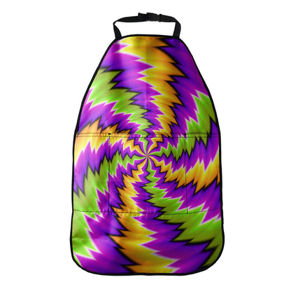 Dizzy Vortex Moving Optical Illusion Car Seat Organizers