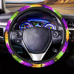 Dizzy Vortex Moving Optical Illusion Car Steering Wheel Cover