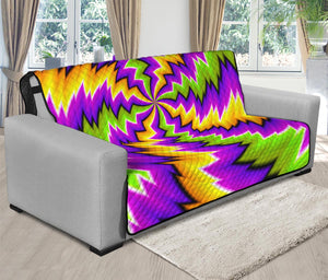 Dizzy Vortex Moving Optical Illusion Futon Protector