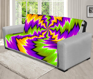 Dizzy Vortex Moving Optical Illusion Futon Protector