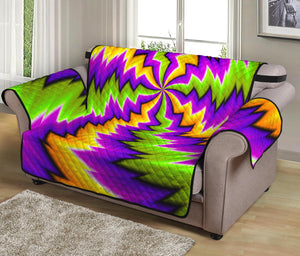 Dizzy Vortex Moving Optical Illusion Loveseat Protector