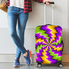 Dizzy Vortex Moving Optical Illusion Luggage Cover GearFrost