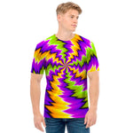Dizzy Vortex Moving Optical Illusion Men's T-Shirt