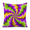 Dizzy Vortex Moving Optical Illusion Pillow Cover