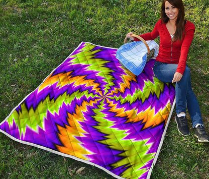 Dizzy Vortex Moving Optical Illusion Quilt