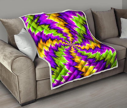 Dizzy Vortex Moving Optical Illusion Quilt