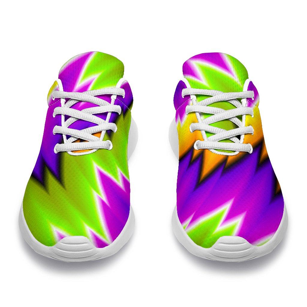 Dizzy Vortex Moving Optical Illusion Sport Shoes GearFrost
