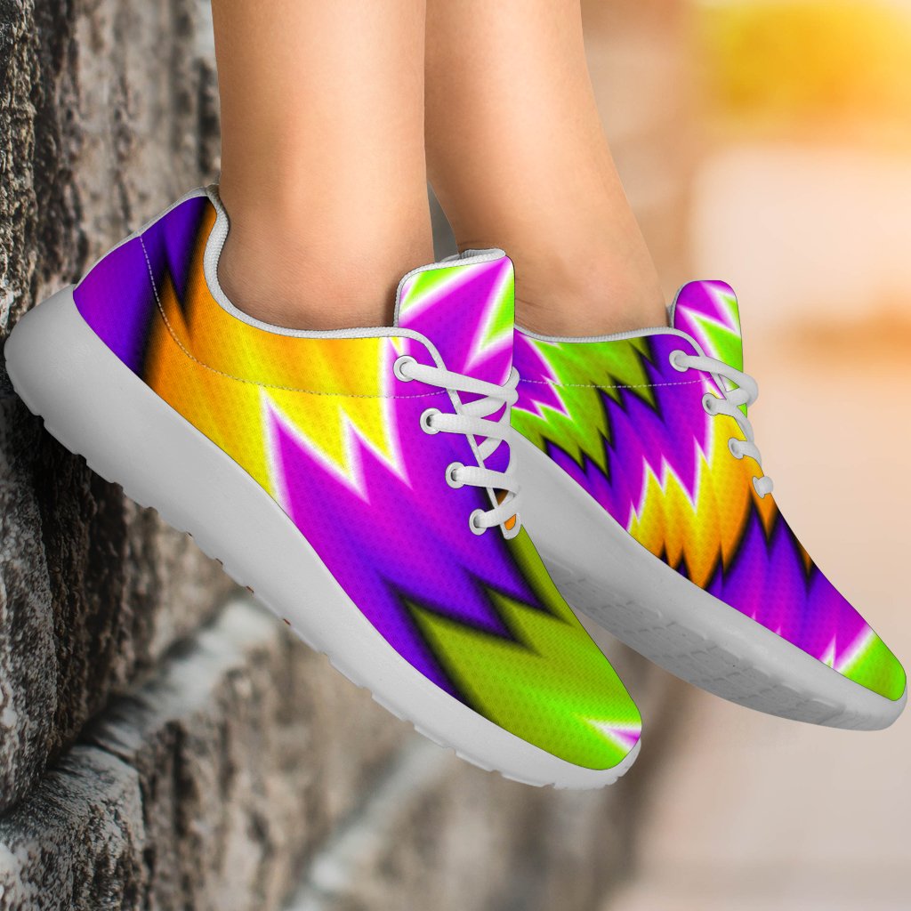 Dizzy Vortex Moving Optical Illusion Sport Shoes GearFrost