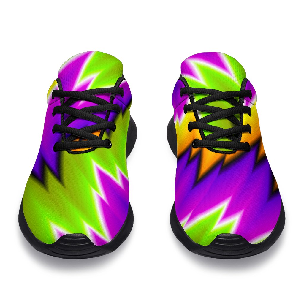 Dizzy Vortex Moving Optical Illusion Sport Shoes GearFrost