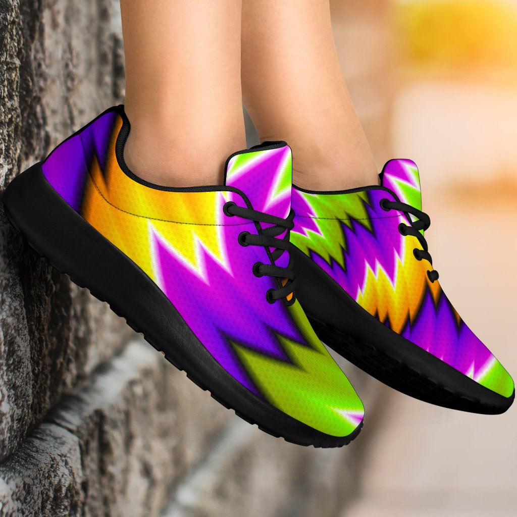 Dizzy Vortex Moving Optical Illusion Sport Shoes GearFrost