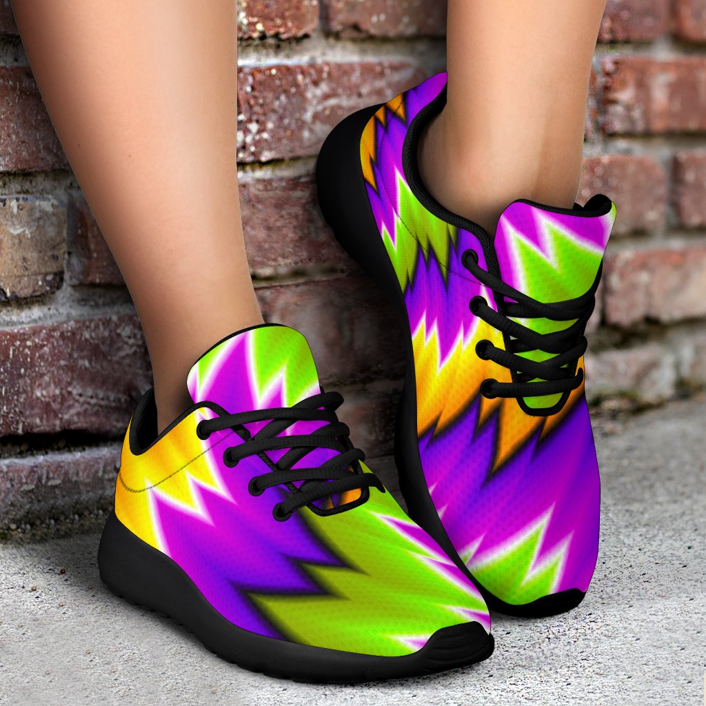Dizzy Vortex Moving Optical Illusion Sport Shoes GearFrost