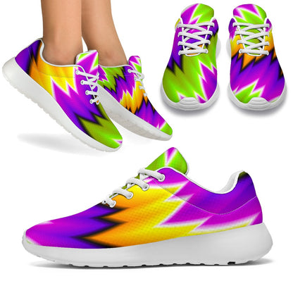 Dizzy Vortex Moving Optical Illusion Sport Shoes GearFrost
