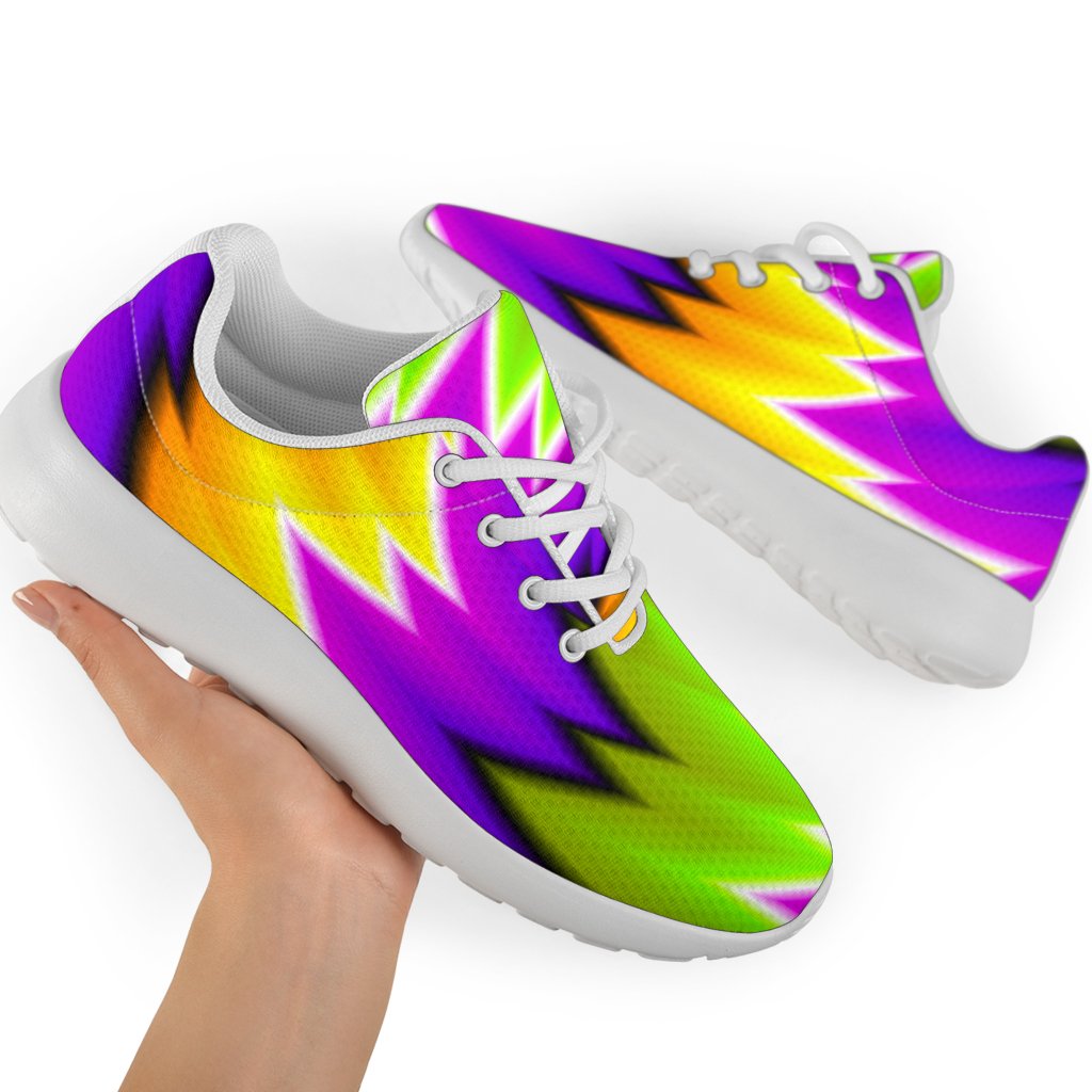 Dizzy Vortex Moving Optical Illusion Sport Shoes GearFrost