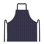 DNA Helix Pattern Print Apron