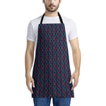 DNA Helix Pattern Print Apron