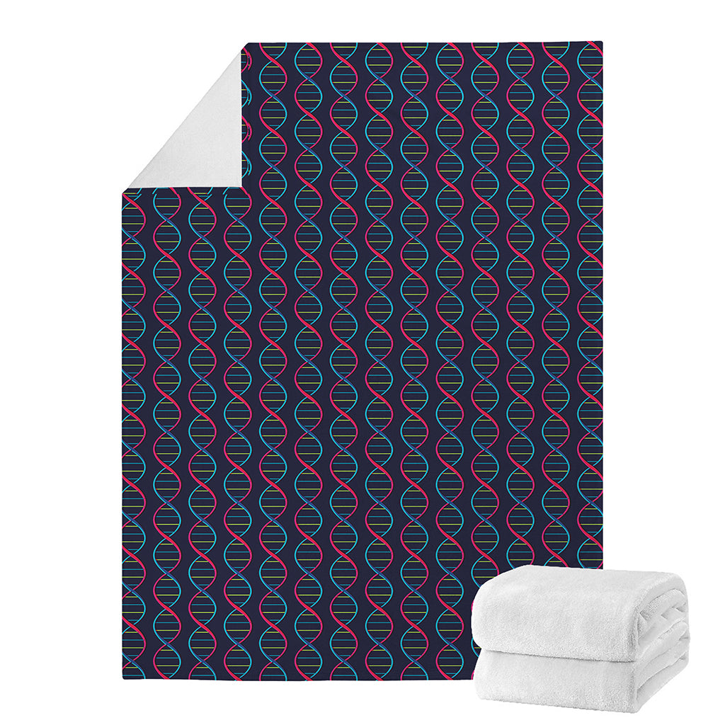 DNA Helix Pattern Print Blanket