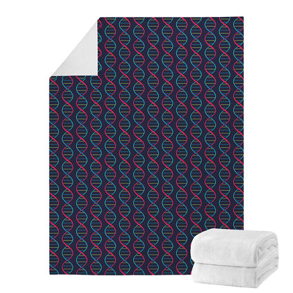 DNA Helix Pattern Print Blanket