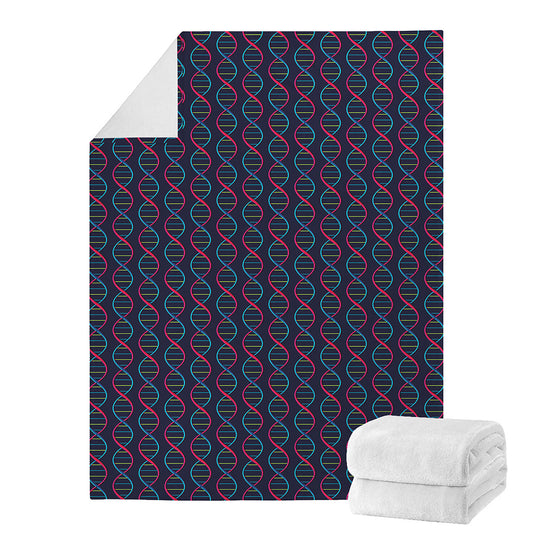 DNA Helix Pattern Print Blanket