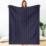 DNA Helix Pattern Print Blanket