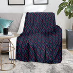 DNA Helix Pattern Print Blanket