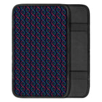 DNA Helix Pattern Print Car Center Console Cover