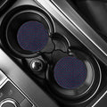DNA Helix Pattern Print Car Coasters
