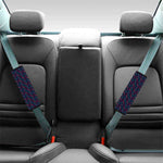 DNA Helix Pattern Print Car Seat Belt Covers