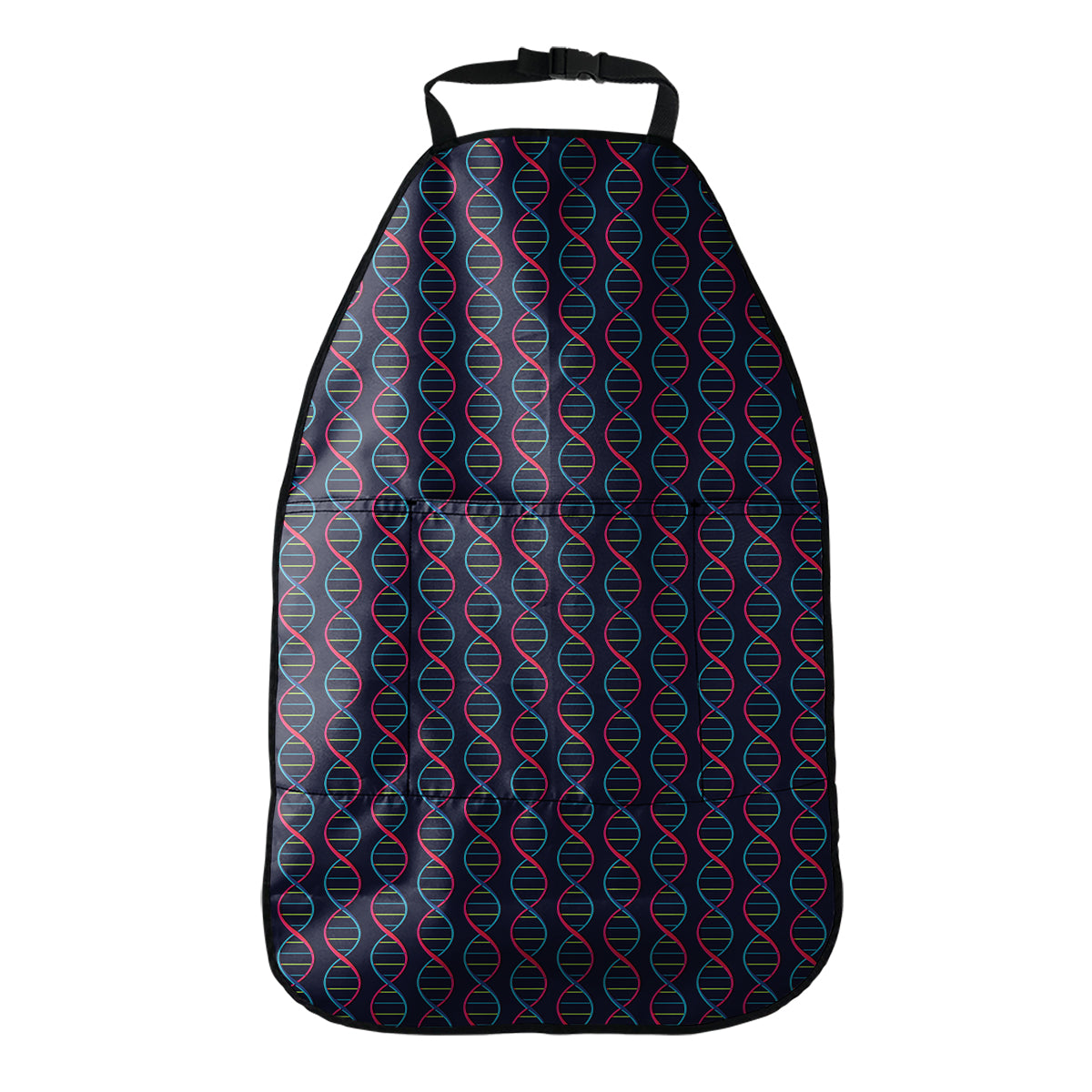 DNA Helix Pattern Print Car Seat Organizers