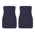 DNA Helix Pattern Print Front Car Floor Mats