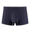 DNA Helix Pattern Print Men's Boxer Briefs