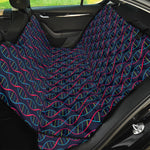 DNA Helix Pattern Print Pet Car Back Seat Cover
