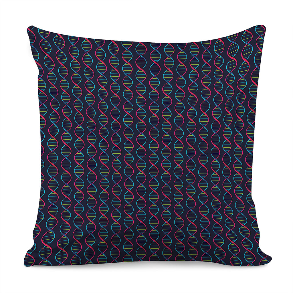 DNA Helix Pattern Print Pillow Cover