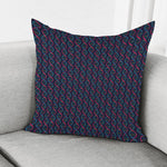 DNA Helix Pattern Print Pillow Cover