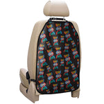 DNA Strands Pattern Print Car Seat Organizers