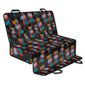DNA Strands Pattern Print Pet Car Back Seat Cover