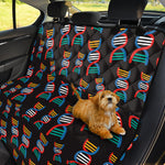 DNA Strands Pattern Print Pet Car Back Seat Cover