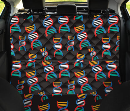 DNA Strands Pattern Print Pet Car Back Seat Cover