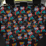 DNA Strands Pattern Print Pet Car Back Seat Cover