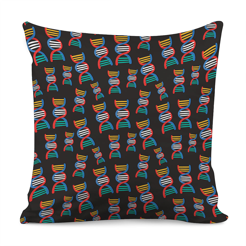 DNA Strands Pattern Print Pillow Cover