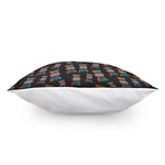 DNA Strands Pattern Print Pillow Cover