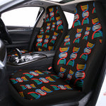 DNA Strands Pattern Print Universal Fit Car Seat Covers