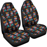 DNA Strands Pattern Print Universal Fit Car Seat Covers