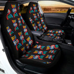 DNA Strands Pattern Print Universal Fit Car Seat Covers