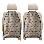 Doberman Pinscher Pattern Print Car Seat Organizers